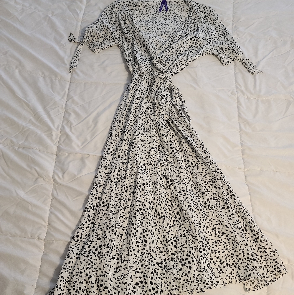 Seraphine wrap dress